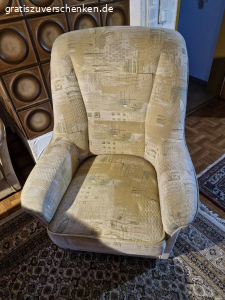 Couch mit Sessel. Guter Zustand