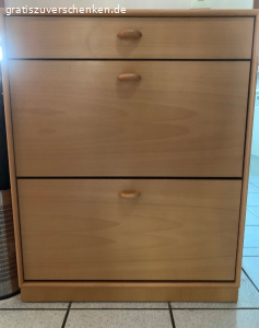 Diele-Eckschrank-Schuhschrank-Kommode