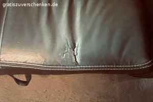 Ecksofa braun. Wohnsitz Ecksofa Braun mit leichte Gebrauchsspuren wie in Foto zu verschenken