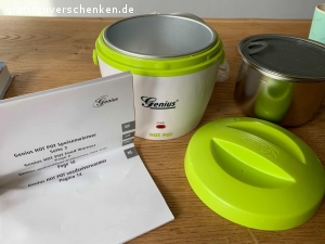 Hot Pot Speisenwärmer. Neu,unbenutzt, gut um in der Arbeit Speisen warm zu machen, einfach über längere Zeit an die Steckdose gehängt und essen wird langsam warm und ist zur Mittagszeit fertig.