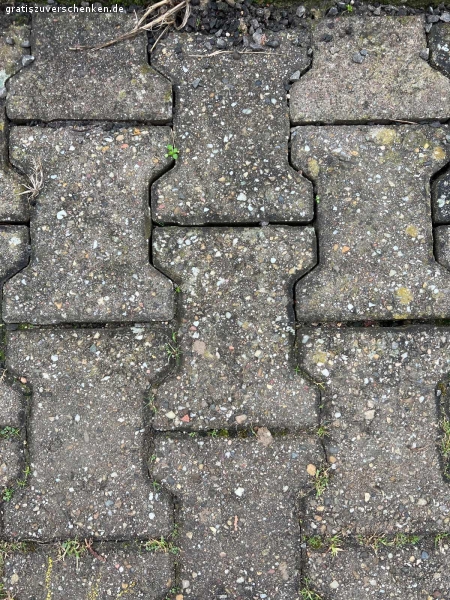 Knochenpflastersteine zu verschenken!