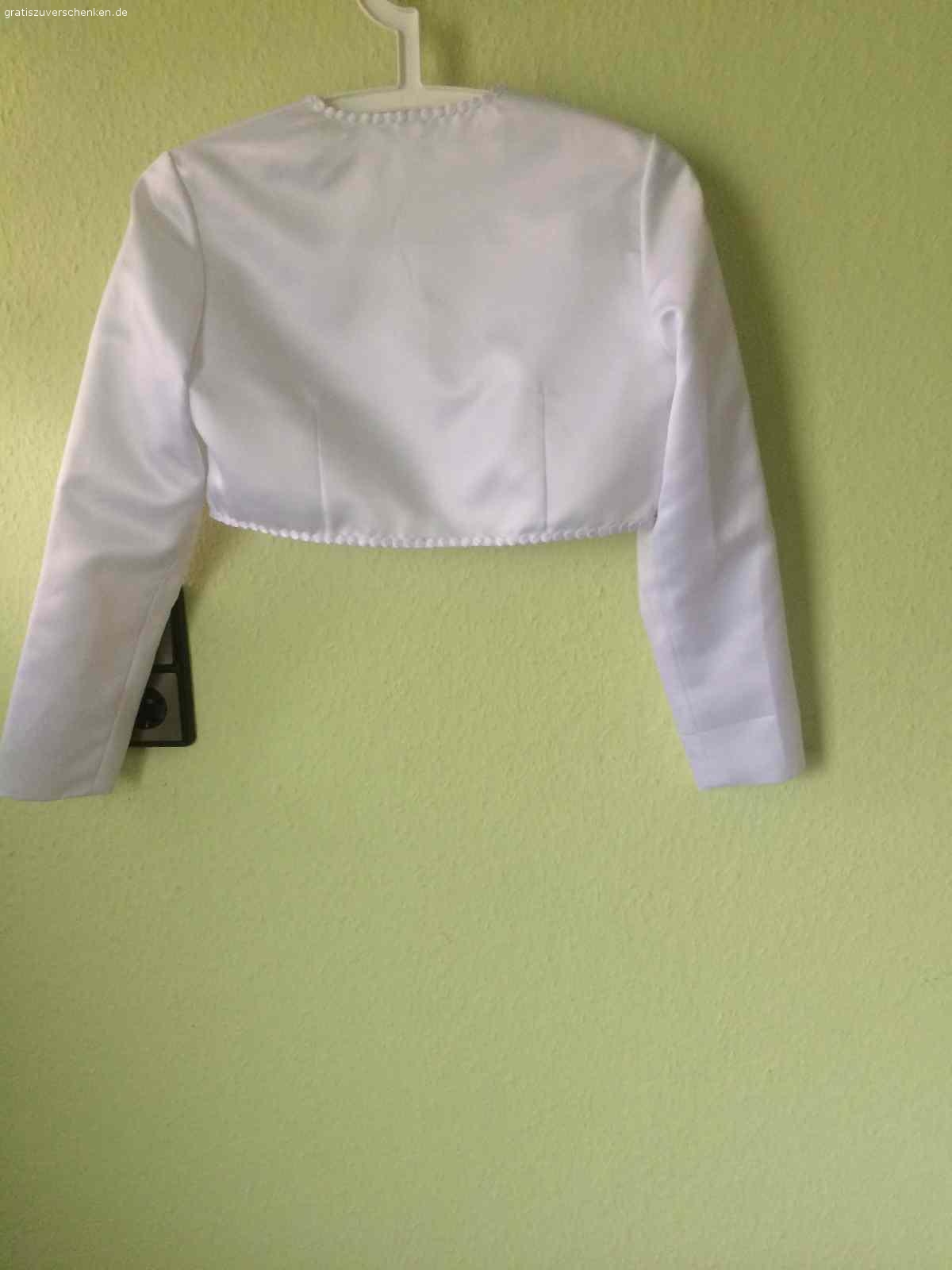 Kommunionkleid zu verschenken GR. 152. Bei Interesse bitte bei mir melden. Vor der Abgabe lasse ich es dann noch reinigen.