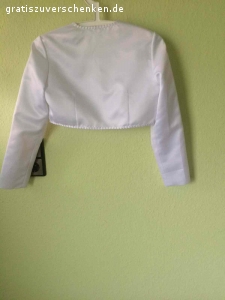 Kommunionkleid zu verschenken GR. 152. Bei Interesse bitte bei mir melden. Vor der Abgabe lasse ich es dann noch reinigen.