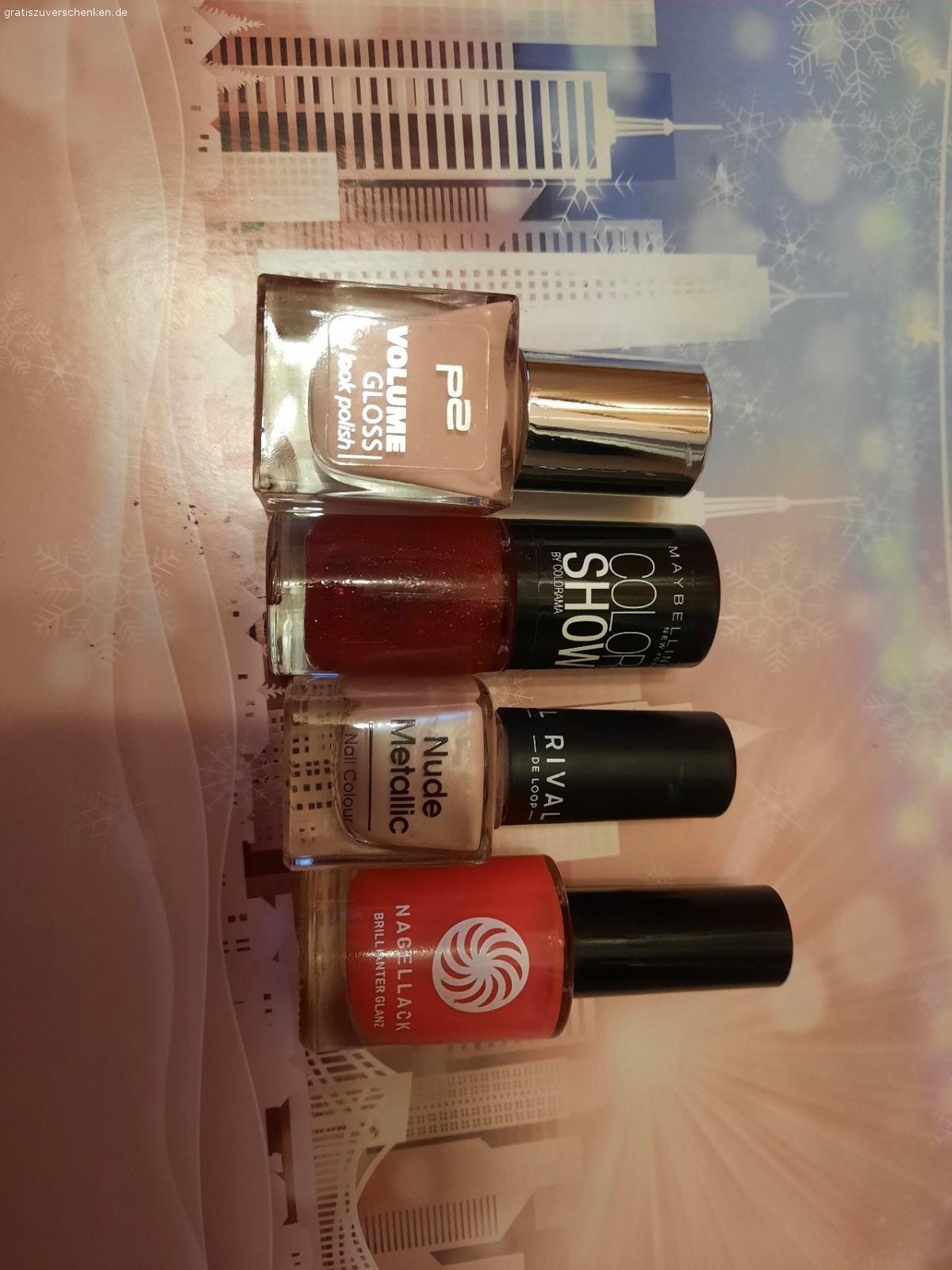 Nagelack. einige fast nie benutzt