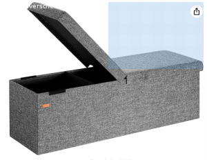 Sitzbank mit Stauraum