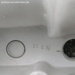 Waschbecken. 2 Stück. von 1960
