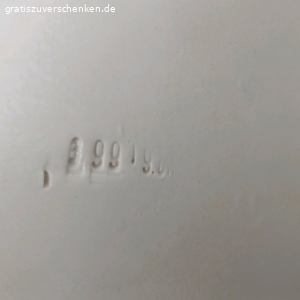 Waschbecken. 2 Stück. von 1960
