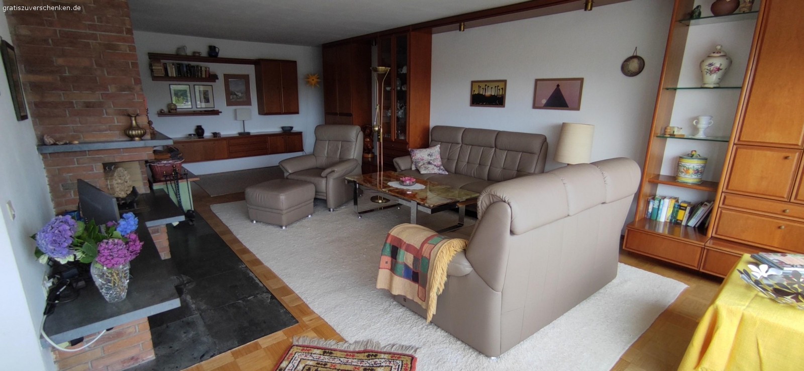 Wohnzimmer Schrankwand. Wunderschöne Pötter Schrankwand, Elemente auch anders Kombinierbar